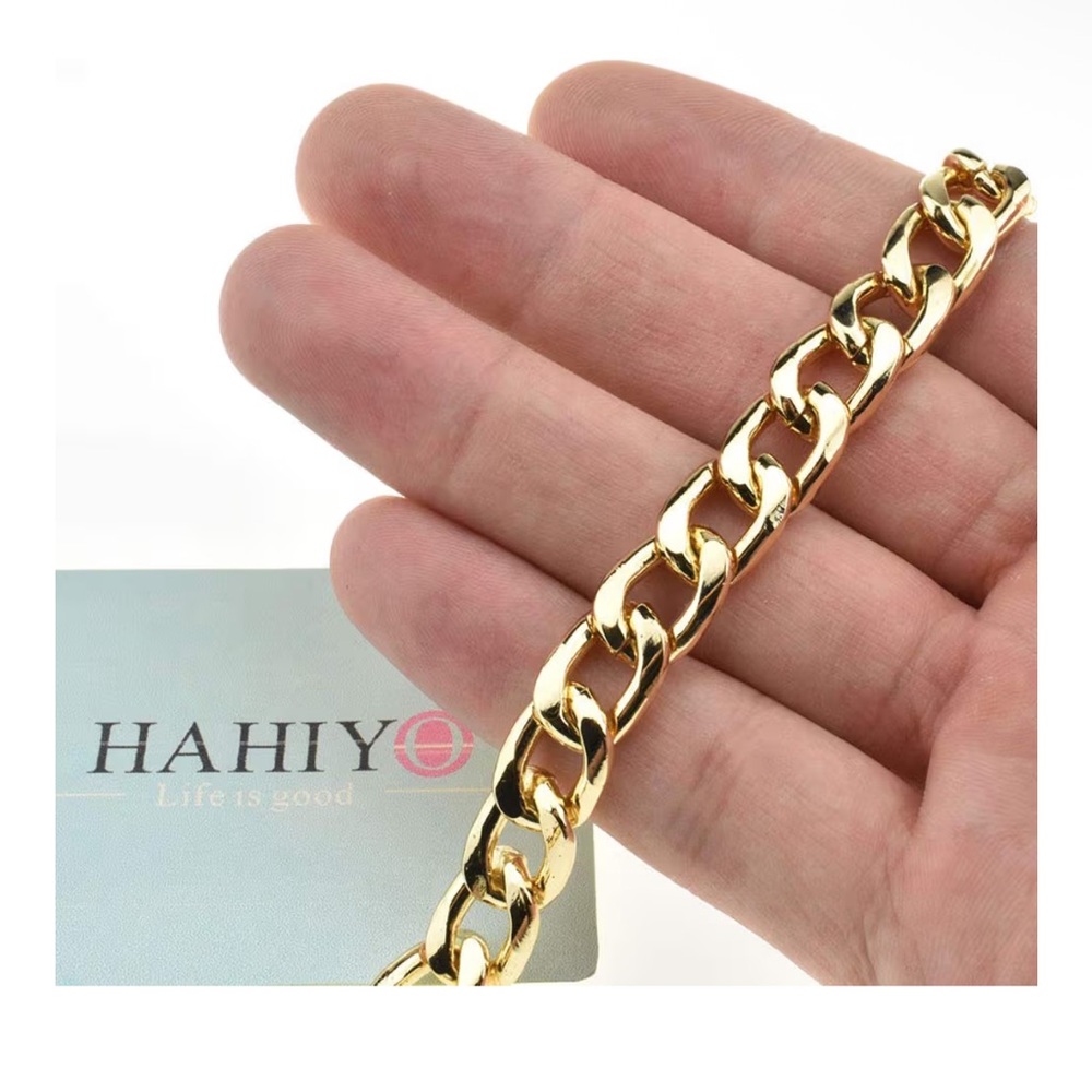 🆕 Purse Chain Strap 43.3' Gold for Shoulder Cross Body Sling Purse Handbag - Picture 4 of 5